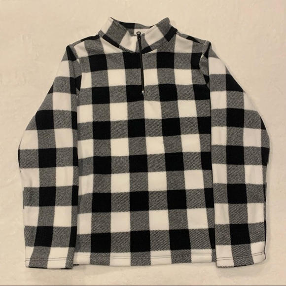 Black and white fleece - Picture 1 of 5